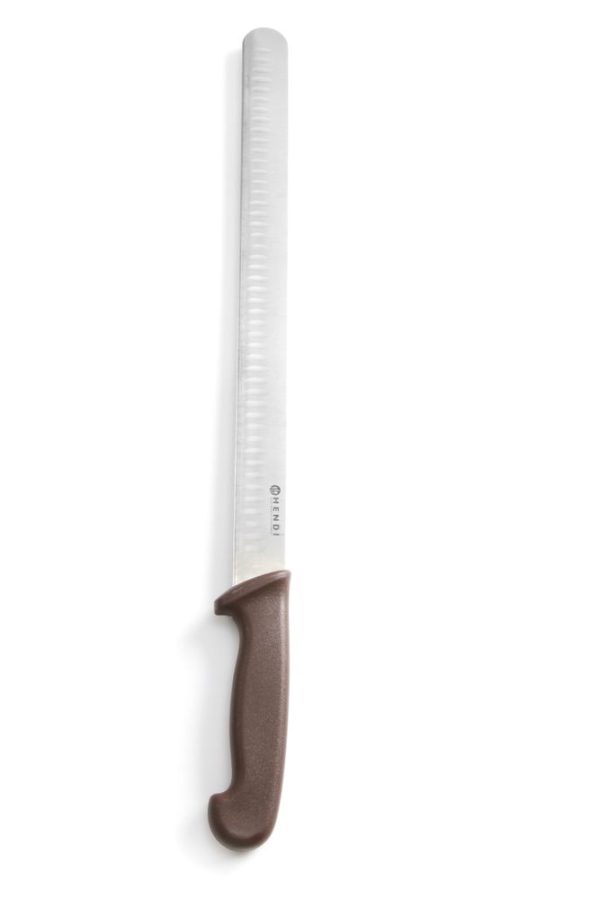 Faca para presunto/salmão, HENDI, Castanho, (L)490mm