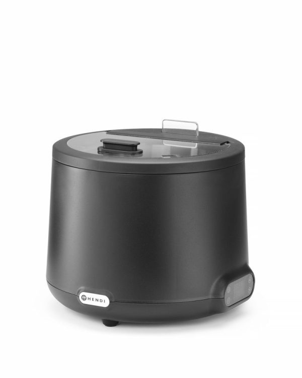 Panela sopa elétrica HENDI UNIQ, HENDI, 8L, Preto, 220-240V/500W, ø365x(H)325mm - Image 5