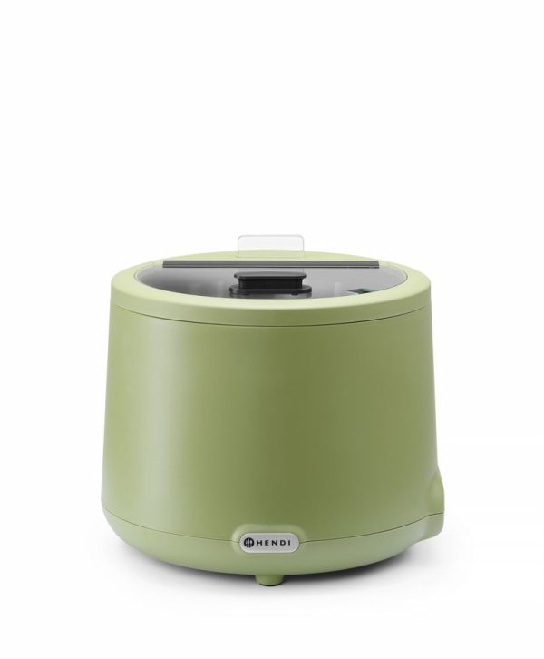 Panela sopa elétrica HENDI UNIQ, HENDI, 8L, Verde, 220-240V/500W, ø365x(H)325mm - Image 2