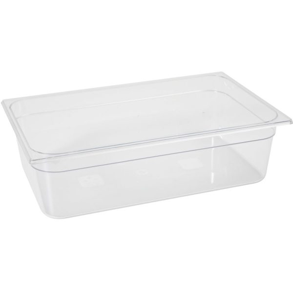 Recipiente Gastronorm 1/1, HENDI, Profi Line, GN 1/1, 9L, Transparente, 530x325x(H)65mm