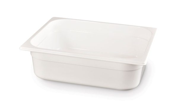 Recipiente Gastronorm 1/2, HENDI, GN 1/2, 6,5L, Branco, 325x265x(H)100mm