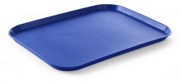 Tabuleiros para fast food grandes, HENDI, Azul, 350x450x(H)20mm