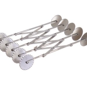 Corta Massa Extensivel 5 Láminas Liso / Frisado Inox