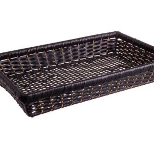 Cesto GN 1/1 PP Negro 53x32,2x8,5cm