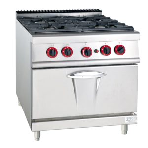 FOGÃO 4 BICOS C/ FORNO A GÁS SÉRIE 700 800x730x940MM