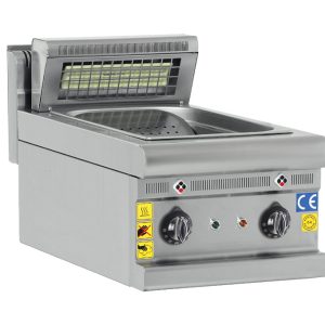 AQUECEDOR FRITOS GN 1/1x150MM C/ GRELHA 400x700x480MM 1KW