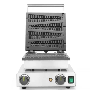 Máquina P/ Waffles Formato Chupa-Chupa 1750W 370x395 (h)230mm
