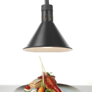 Candeeiro de Aquecimento Cone Preto 27,5x25cm 250W