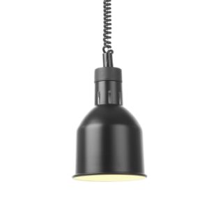 Candeeiro de Aquecimento cilindrico Preto 25x17,5 250W