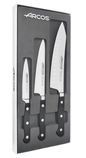 Conjunto 3 Facas Cozinha Série Ópera