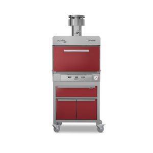 Forno a Carvão 90 Premium Vermelho