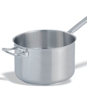 Cazo Recto Alto Inox Pro 32 cm