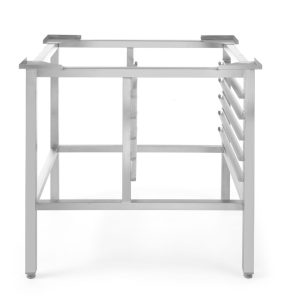 Suporte para forno a vapor de convecção com grelhador 4x GN 2/3, 580x390x(H)750mm