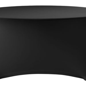 Cobertura para mesa redonda, Kitchen Line, 817407, Preto, ⌀1800x(H)760mm