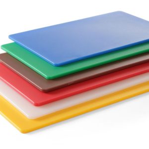 Tábuas de corte HACCP GN 1/1 - conjunto com 6 cores, 6 unid., 530x325mm