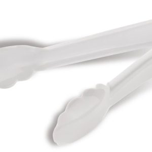 Pinça Buffet Branca. 23 cm