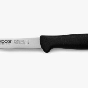 Arcos Faca para legumes e descascar 100 mm - Série Menorca - Preto