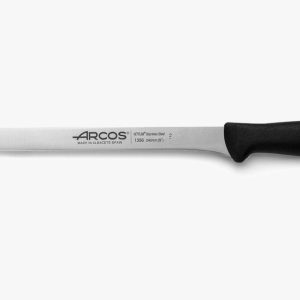 Arcos Faca para presunto e salmão 240 mm - Série Menorca - Preto
