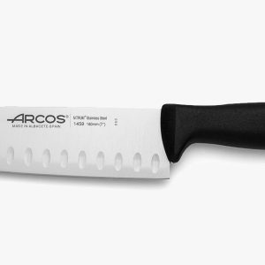 Arcos Faca Santoku 180 mm - Série Menorca - Preto