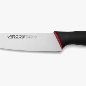 Arcos Faca de chef - Série Duo - Preto