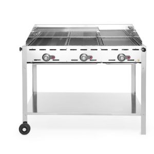 Green Fire com 3 bicos de gás, Profi Line, 17,4kW, 1078x612x(H)825mm