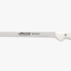 Arcos Faca para presunto e salmão 275 mm - Série Artika - Branco