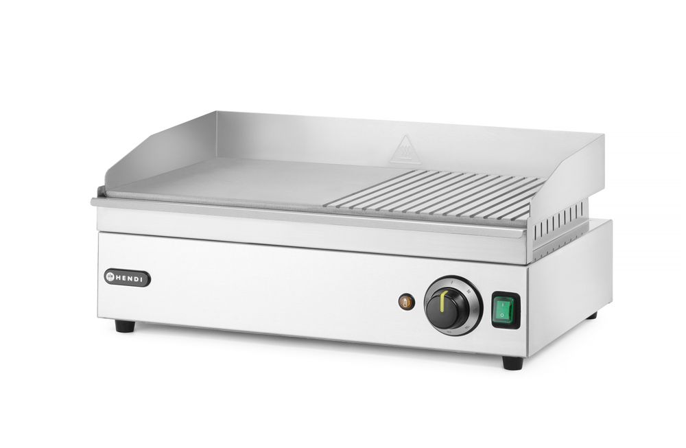 Grelhador 1/2 canelado, Kitchen Line, 230V/2400W, 527x404x(H)233mm - Image 3