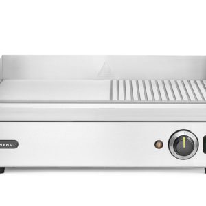 Grelhador 1/2 canelado, Kitchen Line, 230V/2400W, 527x404x(H)233mm