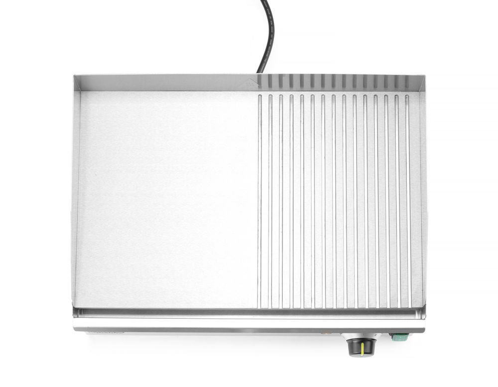 Grelhador 1/2 canelado, Kitchen Line, 230V/2400W, 527x404x(H)233mm - Image 4