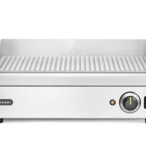 Grelhador com nervuras, Kitchen Line, 230V/2400W, 527x404x(H)233mm