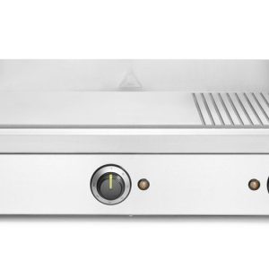 Grelhador 1/3 canelado, Kitchen Line, 230V/3500W, 697x474x(H)241mm