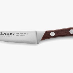 Arcos Faca para legumes e descascar 100 mm - Série Natura - Castanho