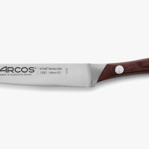 Arcos Faca para legumes e descascar 125 mm - Série Natura - Castanho