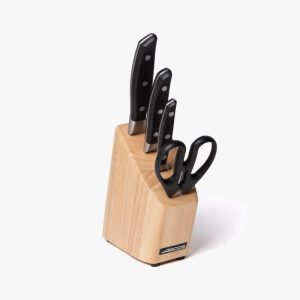 Arcos Conjunto de facas de chef - Série Manhattan - Preto