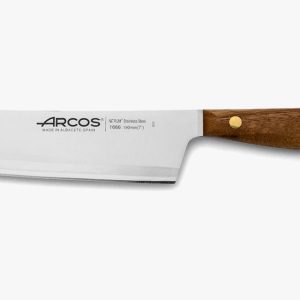 Arcos Faca Santoku 190 mm - Série Nordika - Castanho