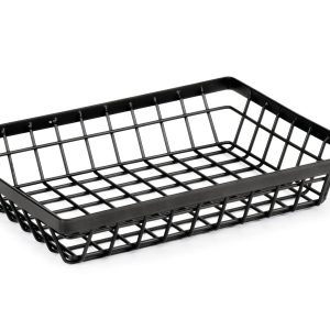 Cesto Metail Retangular.30X22