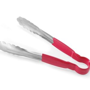 Pinças de servir HACCP 300 mm, Vermelho, (L)300mm