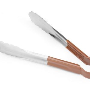 Pinças de servir HACCP 250 mm, Castanho, (L)250mm