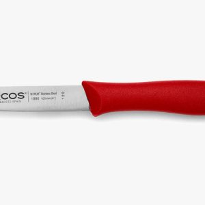 Arcos Faca para legumes e descascar 100 mm - Série Nova - Vermelho