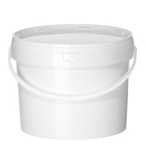 Balde, Área imprimível/rotulável: 810x155 mm., 11,3L, Branco, ⌀300x(H)230mm