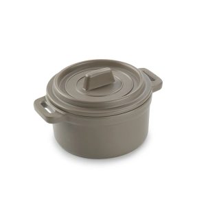 Mini Caçarola C/Tampa Cinzento