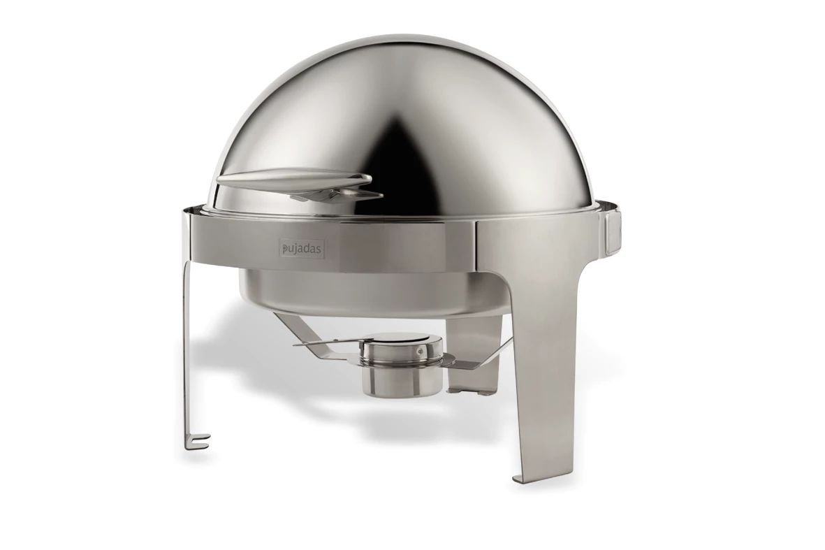 Chafing Dish Red C/ Roll Top