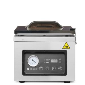 Máquina de embalar a vácuo com câmara, Profi Line, fita de vedação 300 mm, 230V/950W, 367x425x(H)364mm