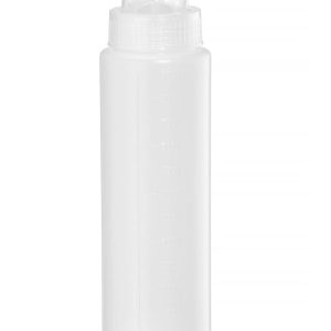 Garrafa para aquecedor de molhos, 0,65L, Transparente, ⌀68x(H)247mm