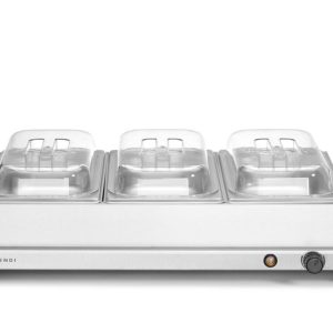 Aquecedor de alimentos, 230V/400W, 657x381x(H)161mm