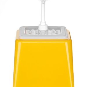 Dispensador de molhos, 2,5L, Amarelo, 230x210x(H)327mm