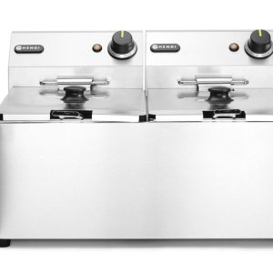 Fritadeira Kitchen Line - 2x 8L, Kitchen Line, 16L, 230V/7000W, 542x430x(H)351mm