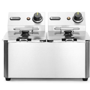 Fritadeira 2x4 L, Kitchen Line, 8L, 230V/6000W, 470x380x(H)315mm
