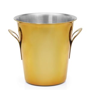 Cubo Champan Conico.Color Oro.