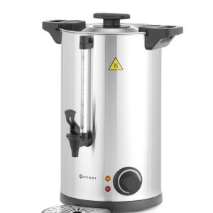 Fervedor de bebidas de parede dupla, ≈ 60 chávenas em 40 min., 9L, 230V/1500W, 340x315x(H)430mm